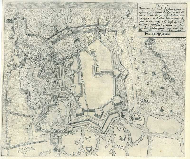 City map of Ostend