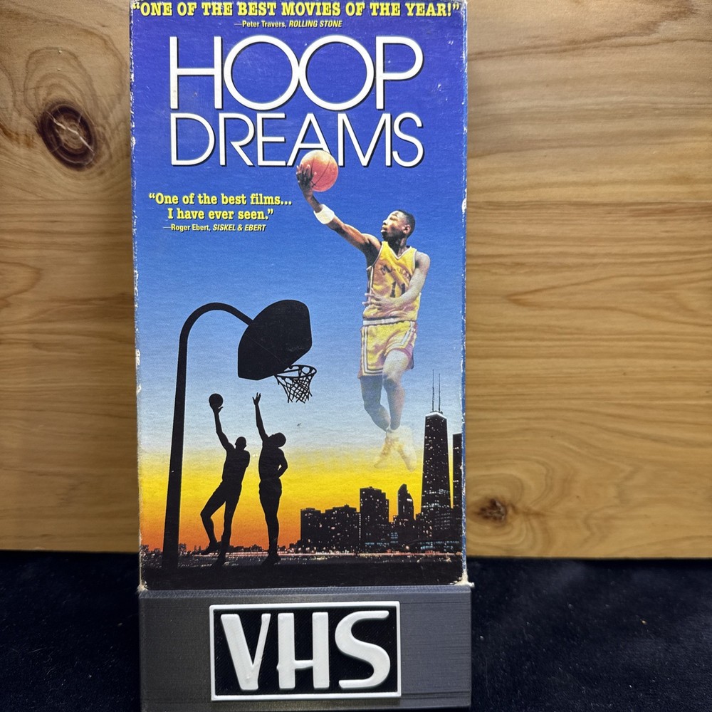 Hoop Dreams VHS 1999 **Buy 2 Get 1 Free -Bundle Shipping Discount