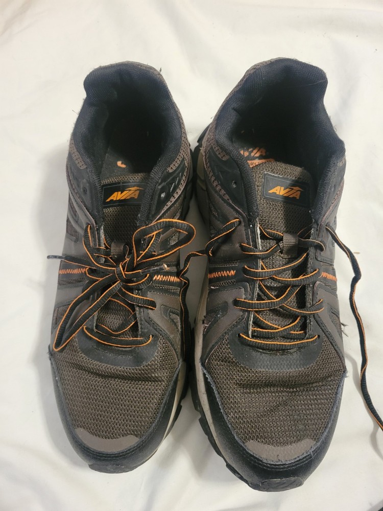 Mens Brown Size 10.5 Avia Lace Up Shoes