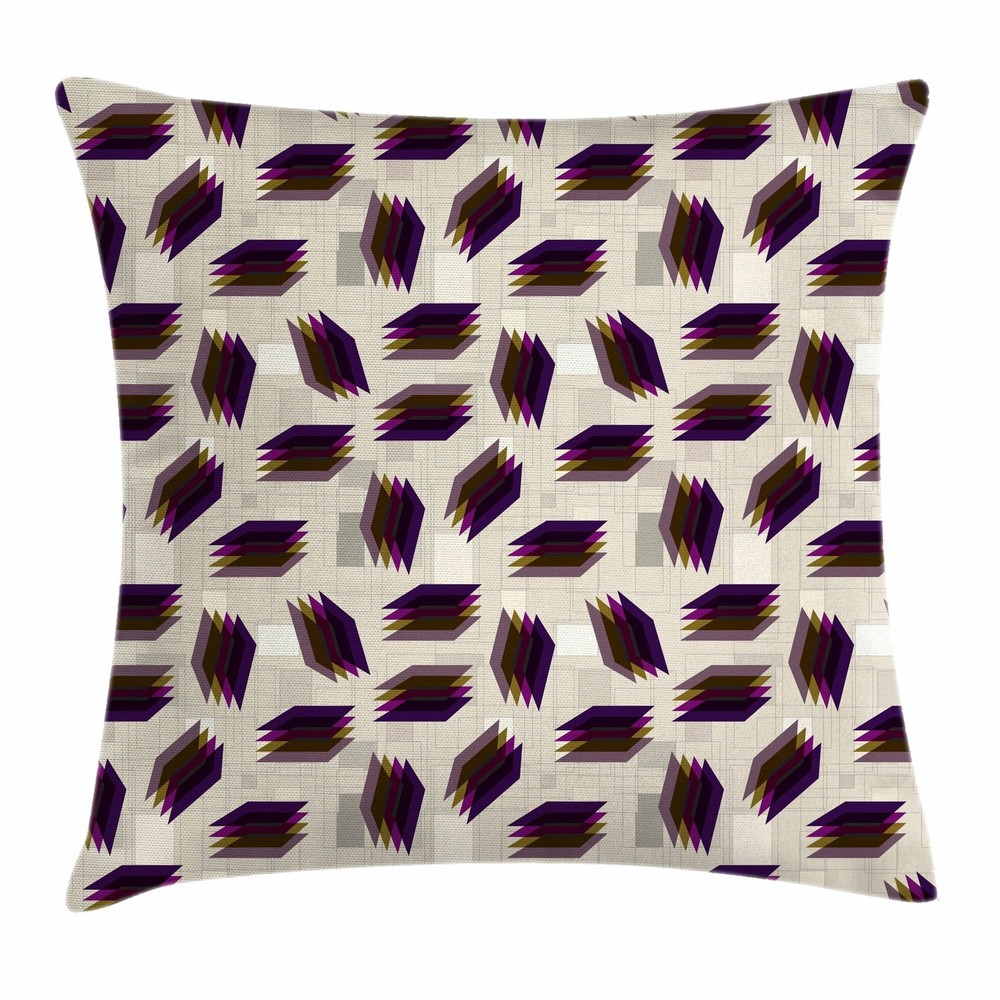 Retro Geometry Pillow Covers in 8 Sizes for Stylish Home Decor