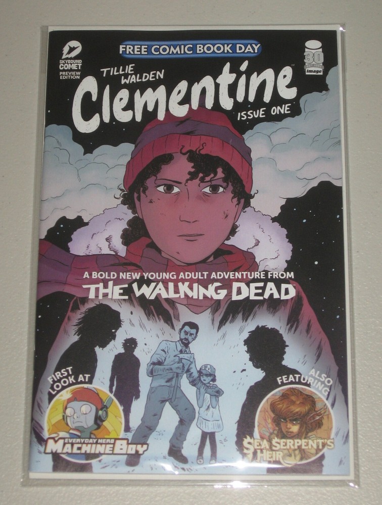Clementine FCBD issue NM in MYLAR w/ Acid-free Board! 7 HD pix SUPER Packaging!-image