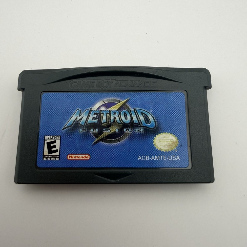 Metroid Fusion Nintendo Game Boy Advance GBA Authentic Tested Working...