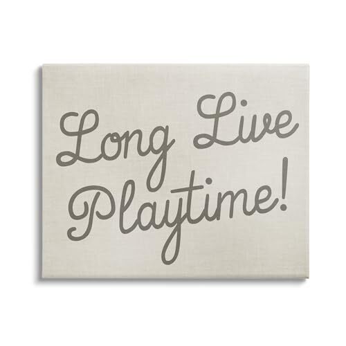 Long Live Playtime Canvas Wall Art by Lil' Rue