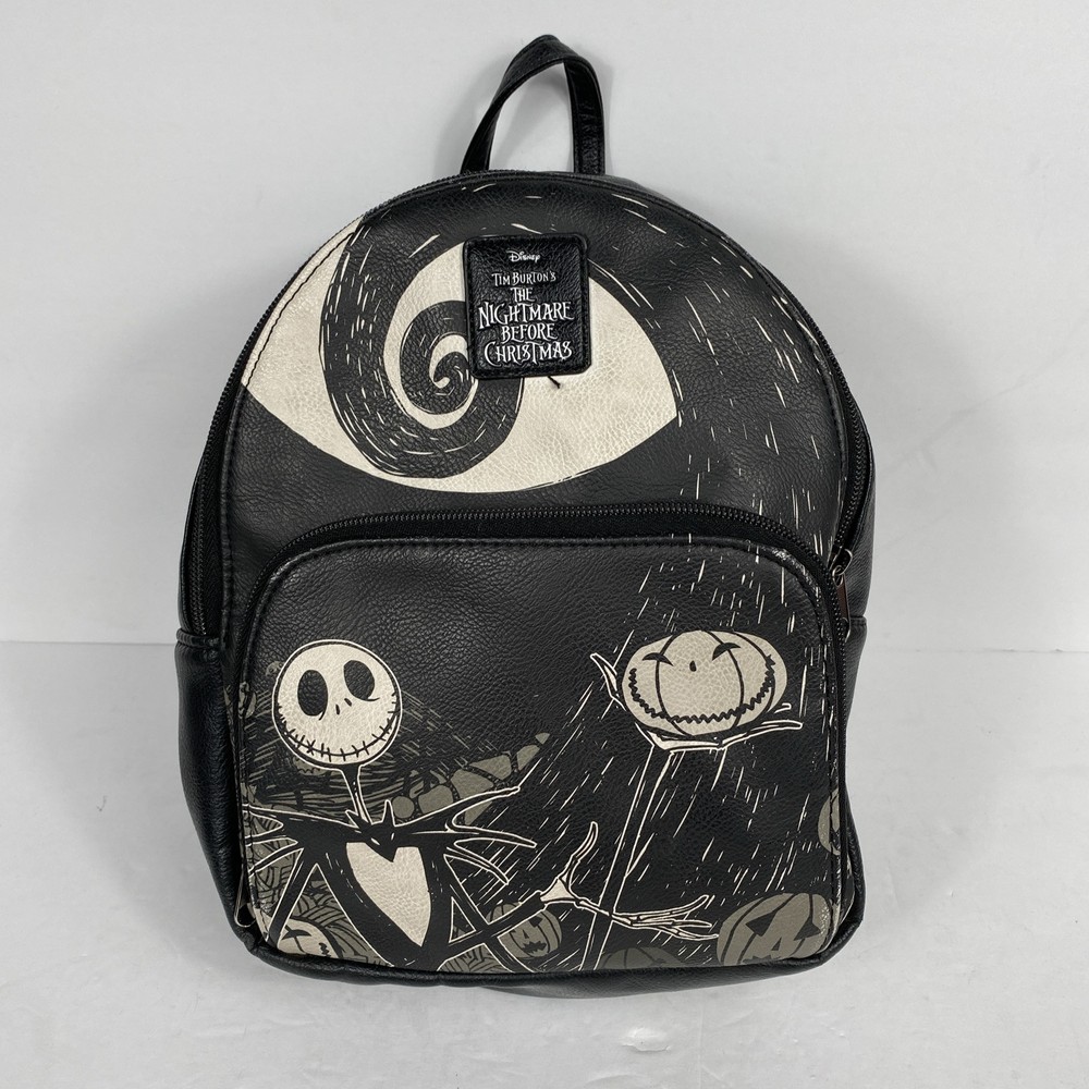 Disney Loungefly The Nightmare Before Christmas Mini Backpack Jack Spiral Hill