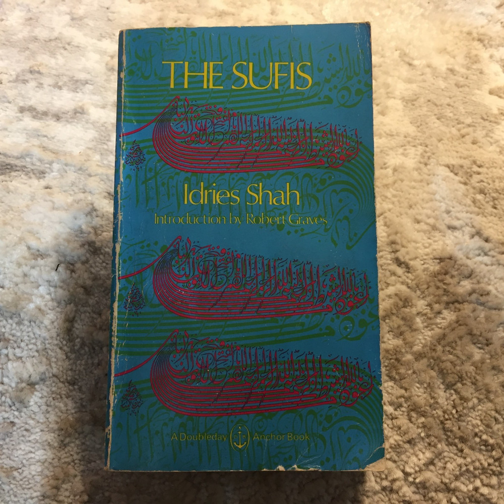The Sufis Religion Paperback Book by Idries Shah from Anchor Book 1971