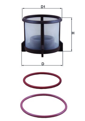 Filter for MAN E2000, HOCL, LION ́S CITY, LION ́S COACH, LION ́S REGIO, LION ́S