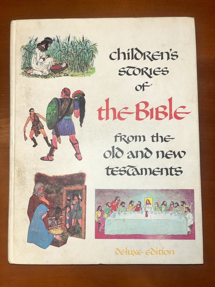 Bradford - Children’s Stories of the Bible - 1968 vintage children's story book