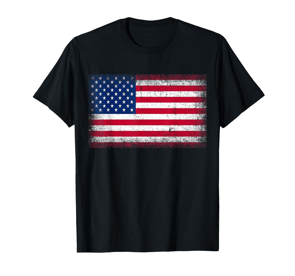 US Flag 4th of July USA Flag American Flag T-Shirt