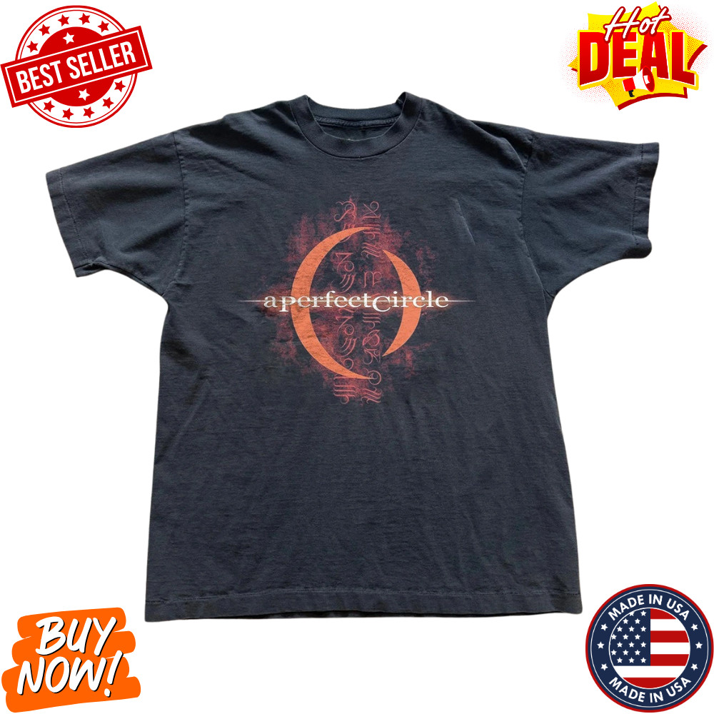 A Perfect Circle Rock Band Black Unisex Unisex Cotton T-shirt Size S-5XL