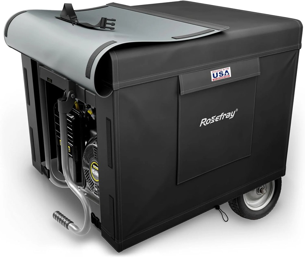 4XL Generator Cover 600D Waterproof Heavy Duty Fits 5500-15000W Universal