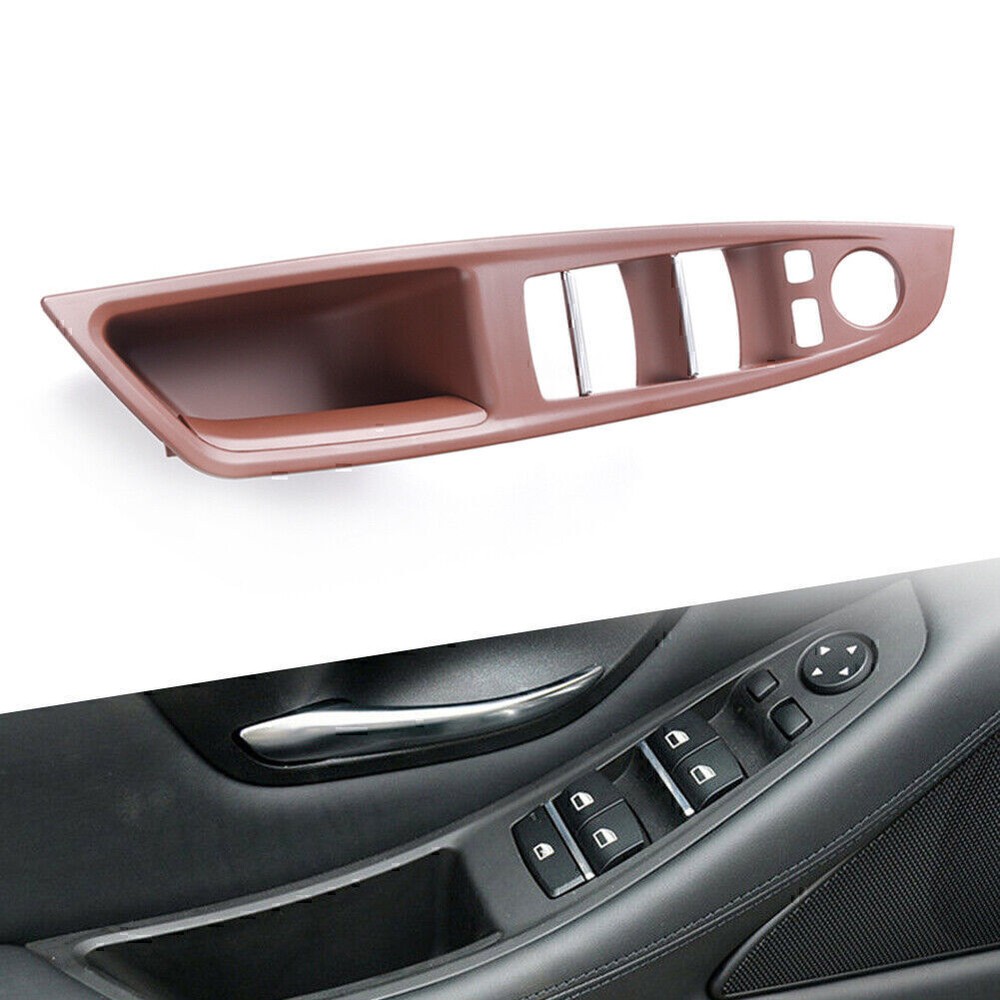 Front Left Door Panel Handle Pull Trim Cover for BMW F10 F11 F18 2010-17 US
