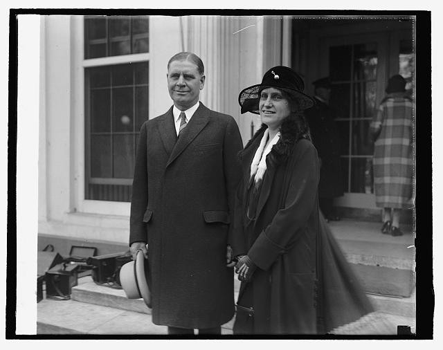 Governor George H. Dern of Utah,Governor Nellie Ross of Wyoming,10/20/25,1925