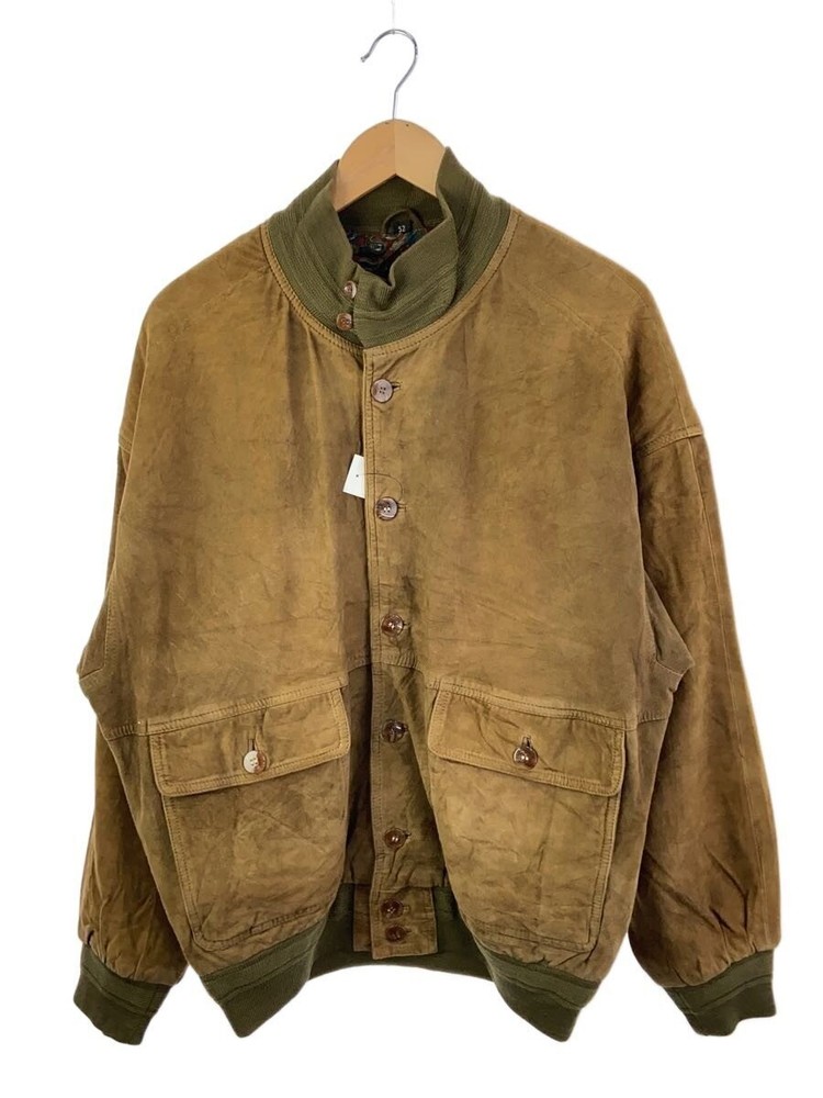 Leather Jacket Blouson/52/Suede/Brw 3502