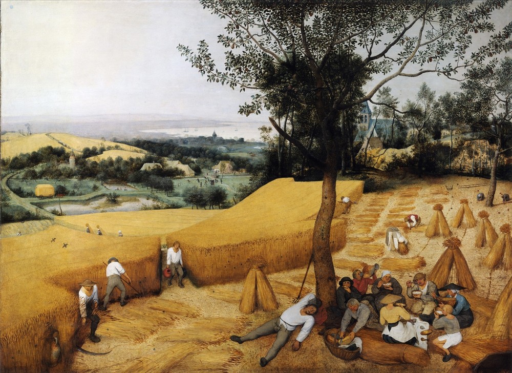 Decoration Poster.The Harvesters.Brueghel the Elder painting.Wall Decor.11305