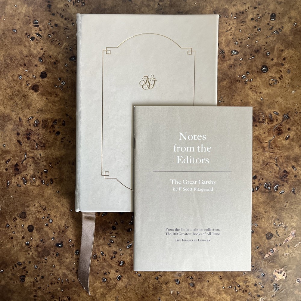 Franklin Library The Great Gatsby by F. Scott Fitzgerald—Limited Edition 1974