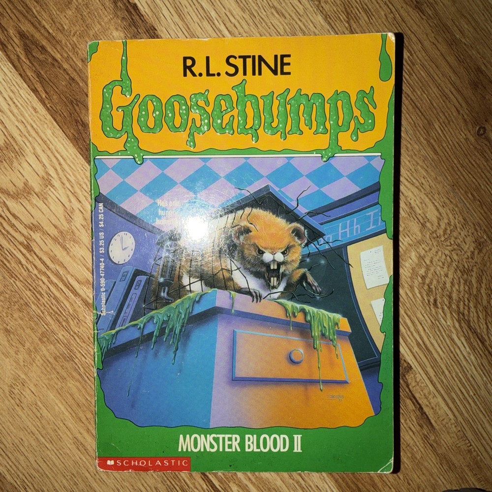 Goosebumps: Monster Blood 2 By R.L. Stine Low Print Paperback