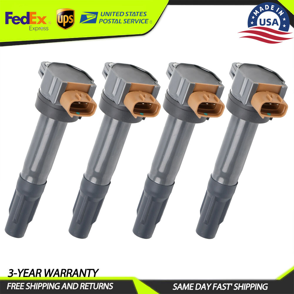 4X Ignition Coils For 2009-14 Suzuki Grand Vitara Kizashi Swift SX4 33400-51K40