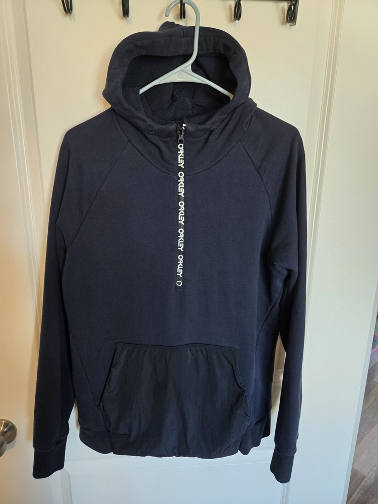 Vintage Oakley 1/4 Zip Fleece Mens XL Jacket Pullover Y2K VTG JP XL