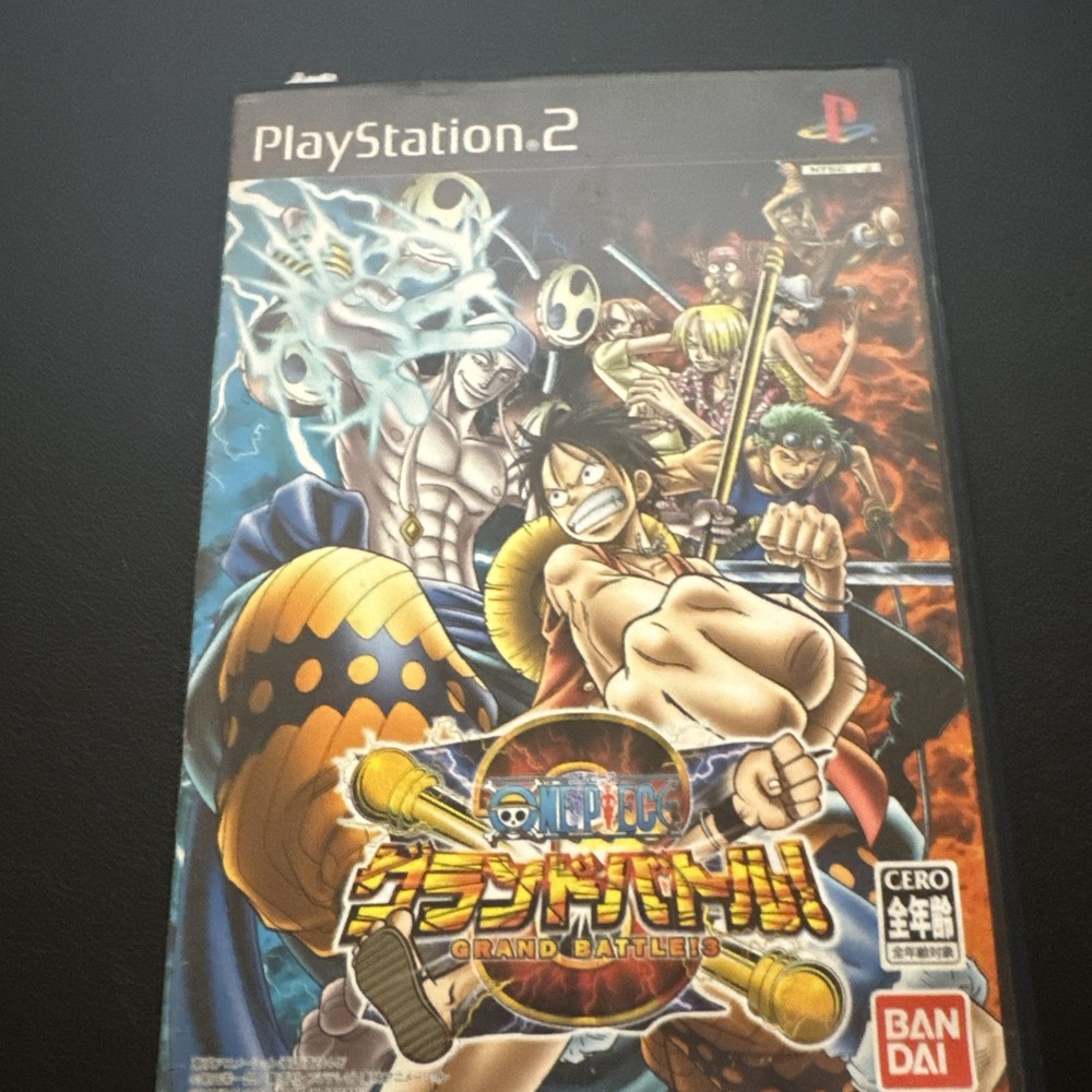 One Piece Grand Battle 3 - PS2 Playstation 2 - Japan Import US Seller- no manual