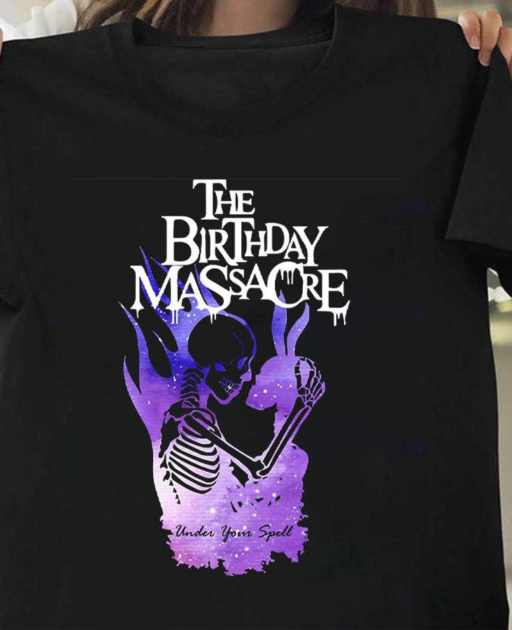 The Birthday Massacre Band Black Cotton Shirt Full size S-5XL T175