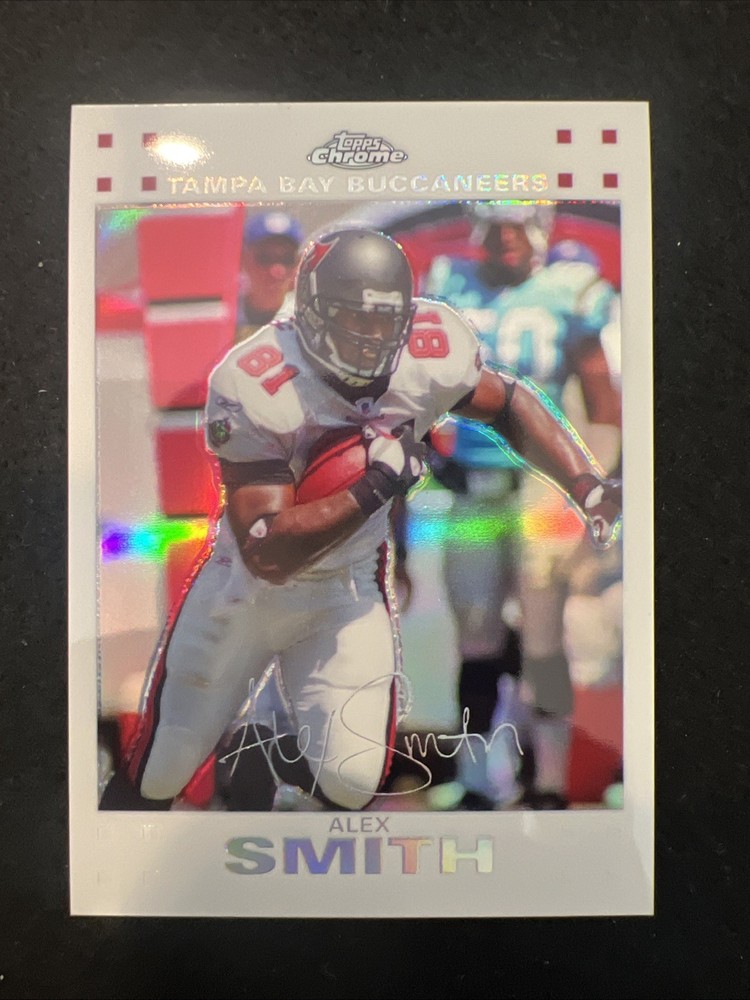 2007 Topps Chrome - Alex Smith #TC35 White Refractor /869
