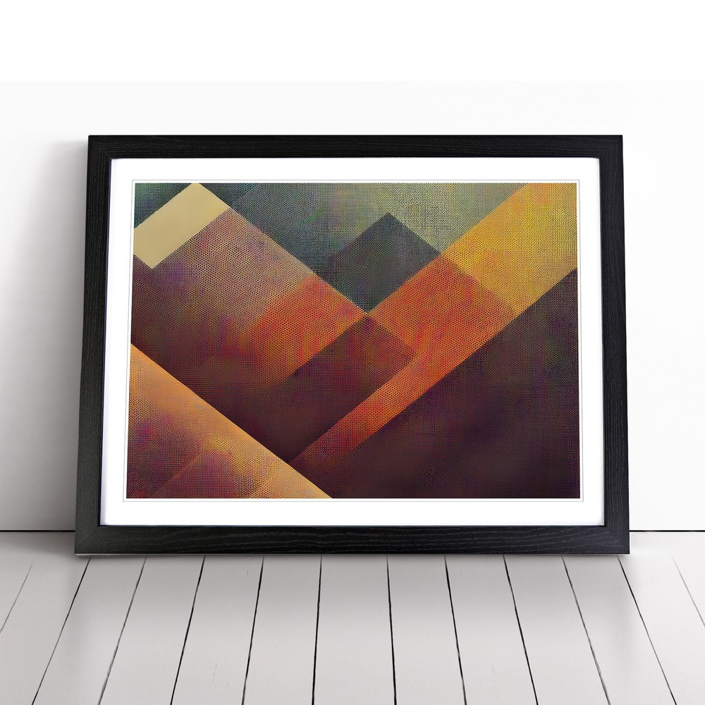 Halftone Art Vol.4 Abstract Wall Art Print Framed Canvas Picture Poster Decor