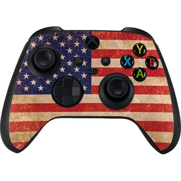 Countries of the World Xbox Series X Controller Skin - Distressed American Flag
