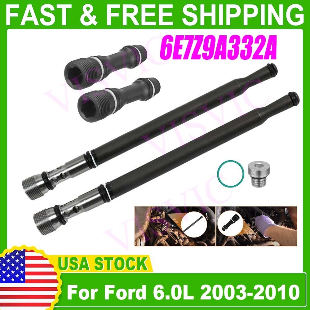 Updated Stand Pipe / Dummy Plug Kit For Ford 6.0 6.0L Powerstroke Diesel