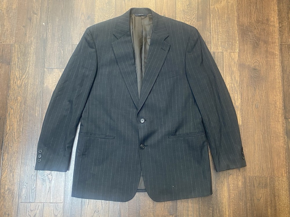 Brooks Brothers Brooksease Blazer Sport Coat Mens 42R Made In USA 100% Wool