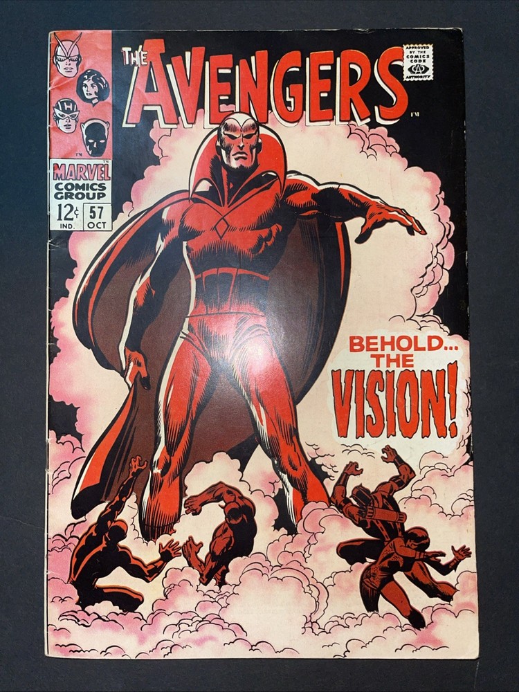 The Avengers #57 (1968) / First Appearance Vision GREAT COPY!