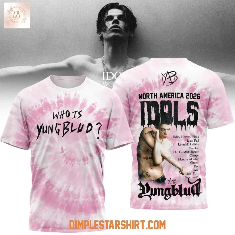 Yungblud North America 2026 Idols 3D Printed T-Shirt BO2600