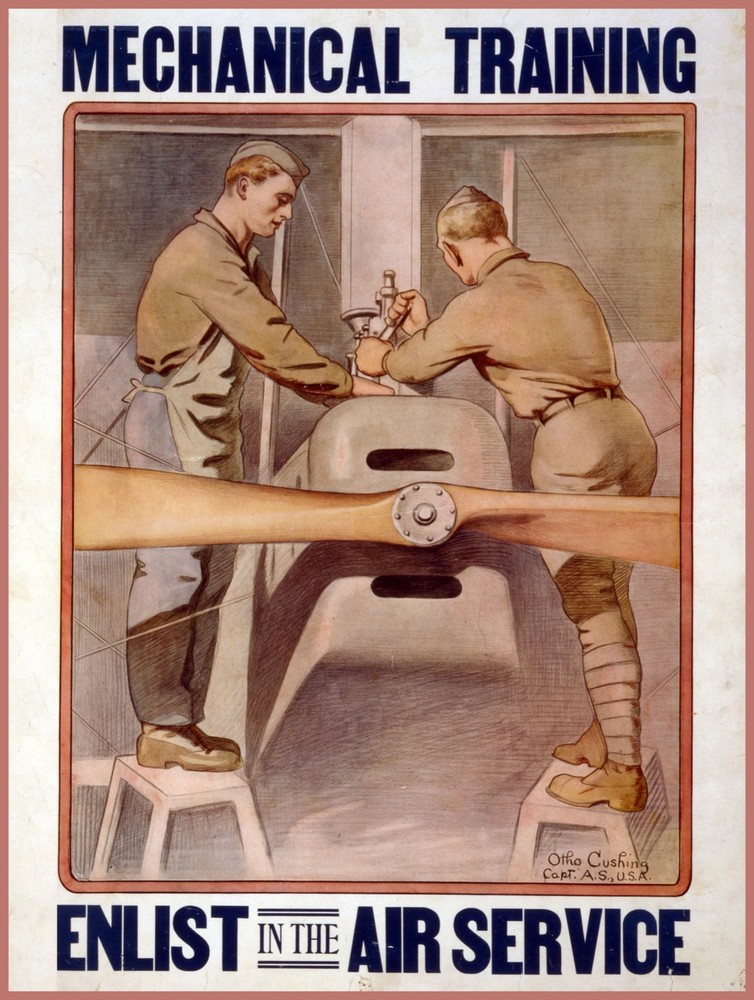 10802.Poster decoration.Home interior.Room wall design.Mechanic.US Army enlist