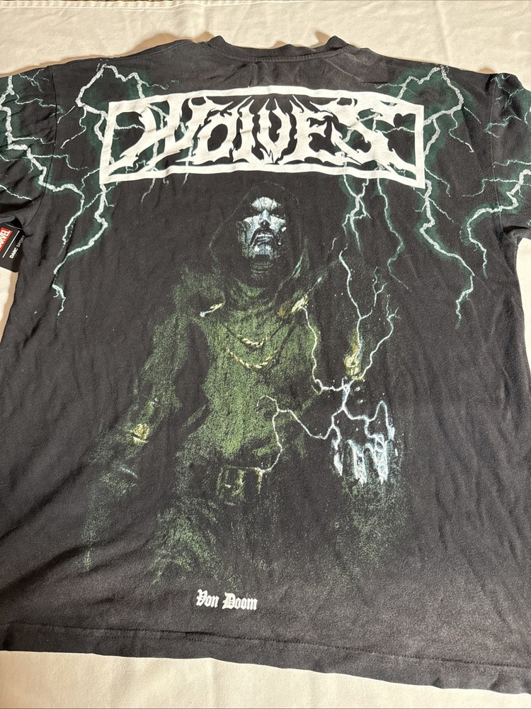 Darc Sport X Marvel Dr Doom Tee Size S Oversize New