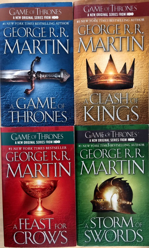 Epic Game of Thrones Book Set by George R R Martin