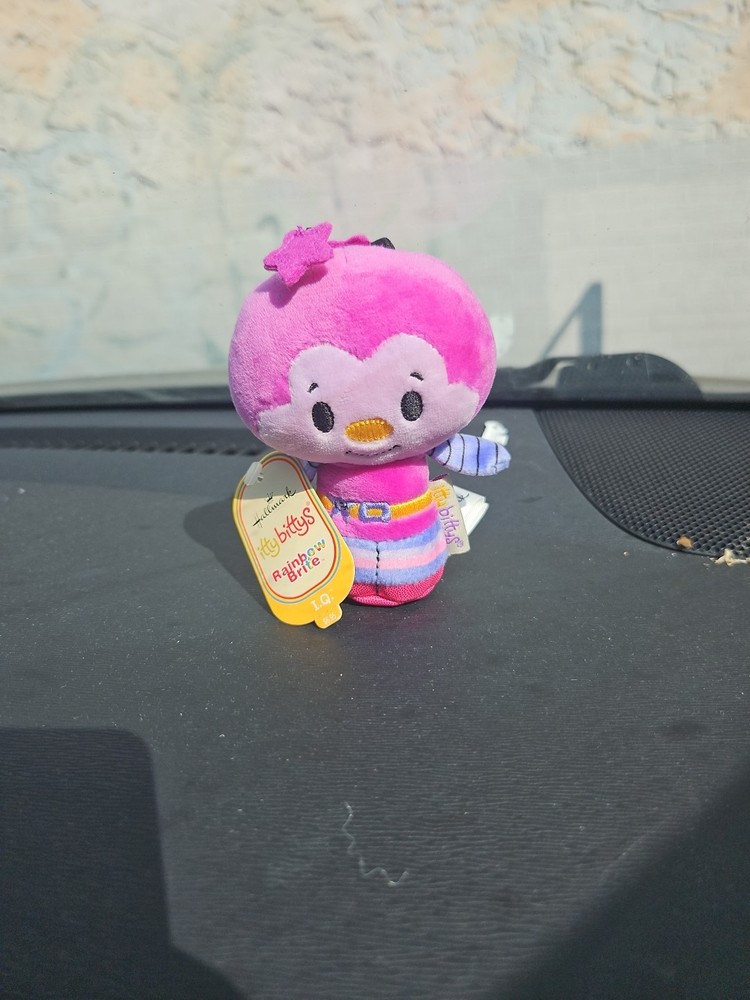 HALLMARK ITTY BITTYS ~ I.Q. ~ Rainbow Brite Plush ~ NWT