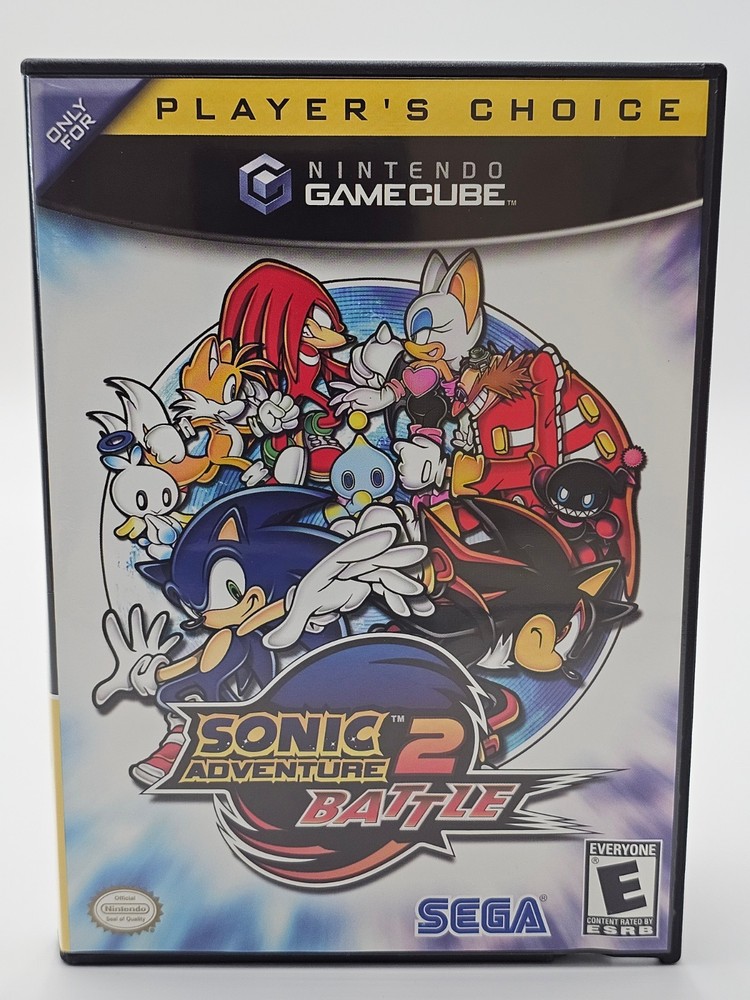 Nintendo Gamecube Sonic Adventure Battle 2 CIB Cleaned & Tested