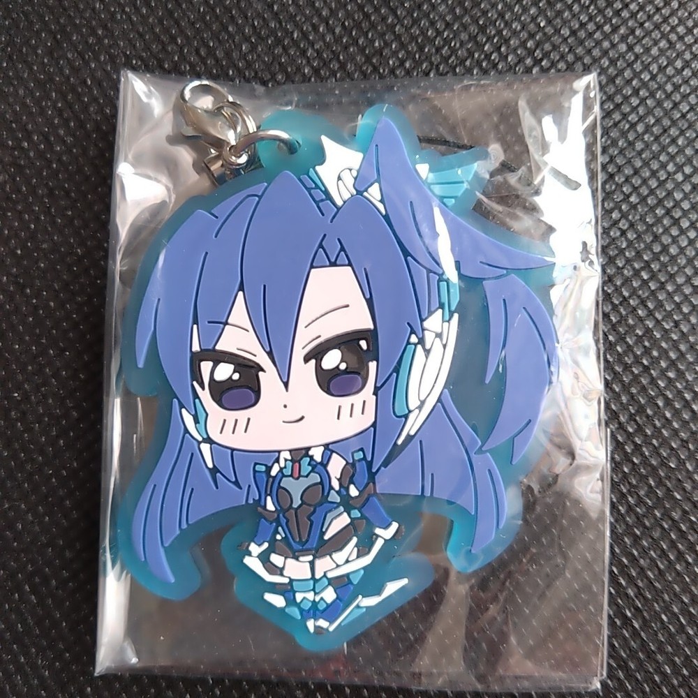 Tsubasa Kazanari Senki Zesshou Symphogear RUBBER KEYCHAIN Mascot Strap Anime