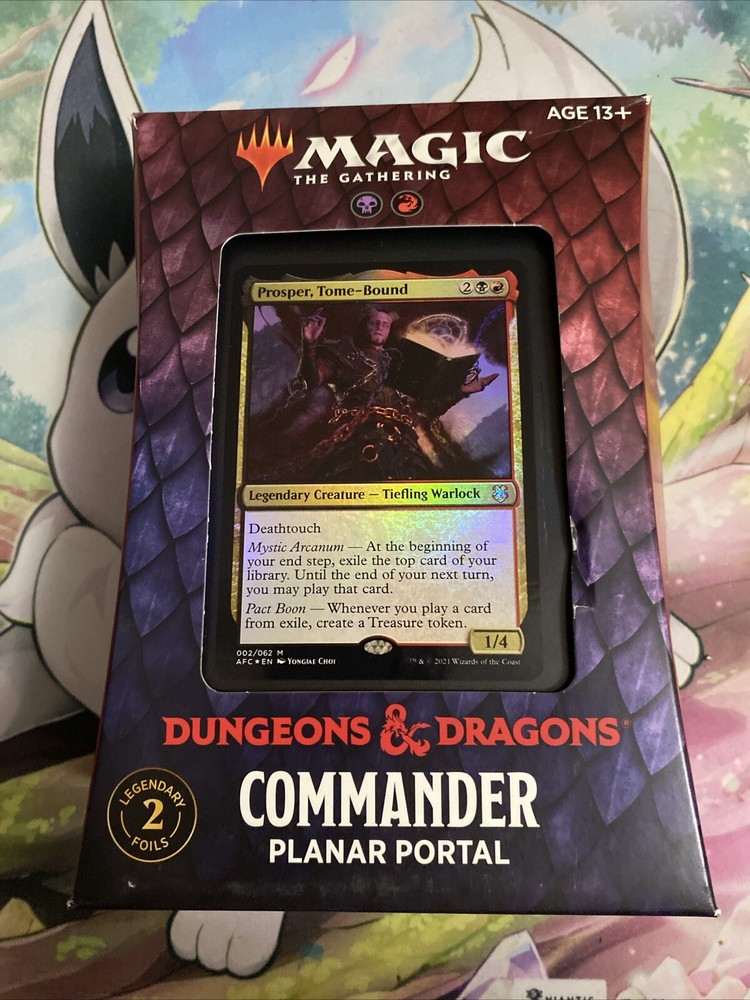 Magic The Gathering Commander Deck - Dungeons and Dragons Planar Portal Sealed