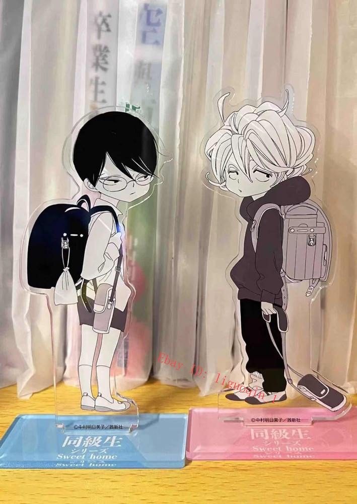2Pcs Doukyuusei Sajou Rihito Kusakabe Hikaru Acrylic Figure Stand Model Decor