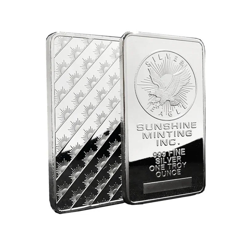 1 oz Sunshine Minting Silver Bar 999 Fine Sealed Bullion Troy Ounce-USA