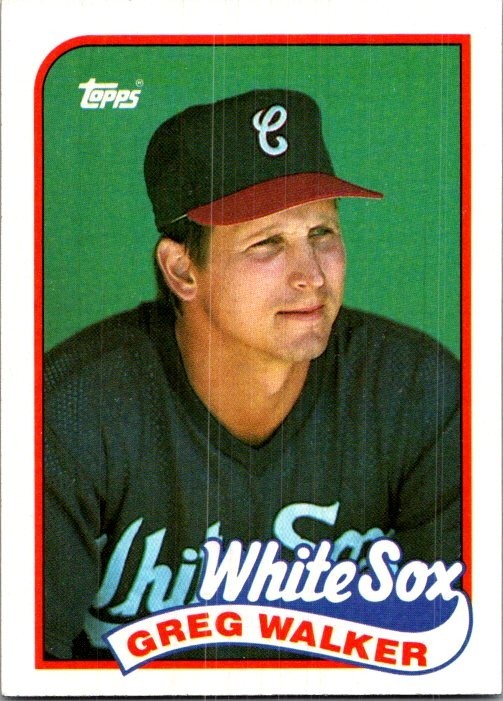 1989 Topps - Greg Walker #408