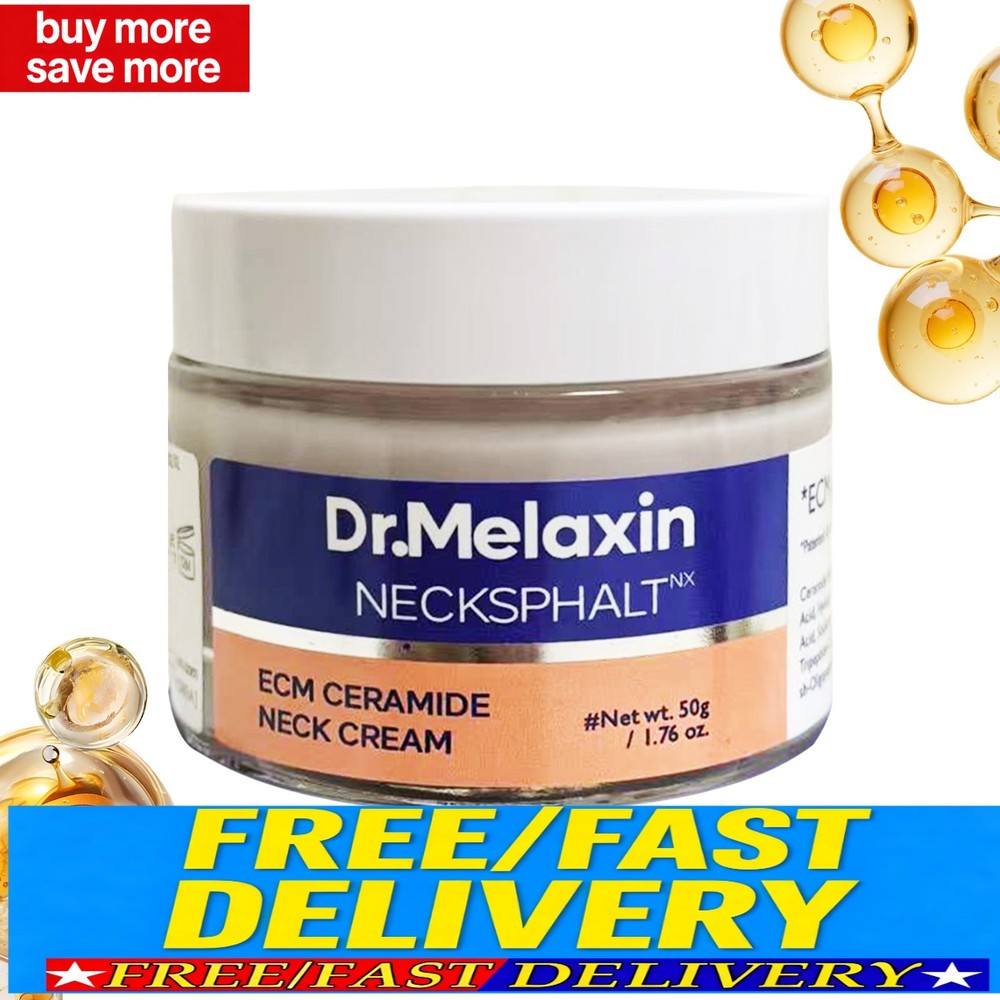 Dr. Melaxin Necksphalt ECM Neck Barrier Cream1.69 Fl Oz