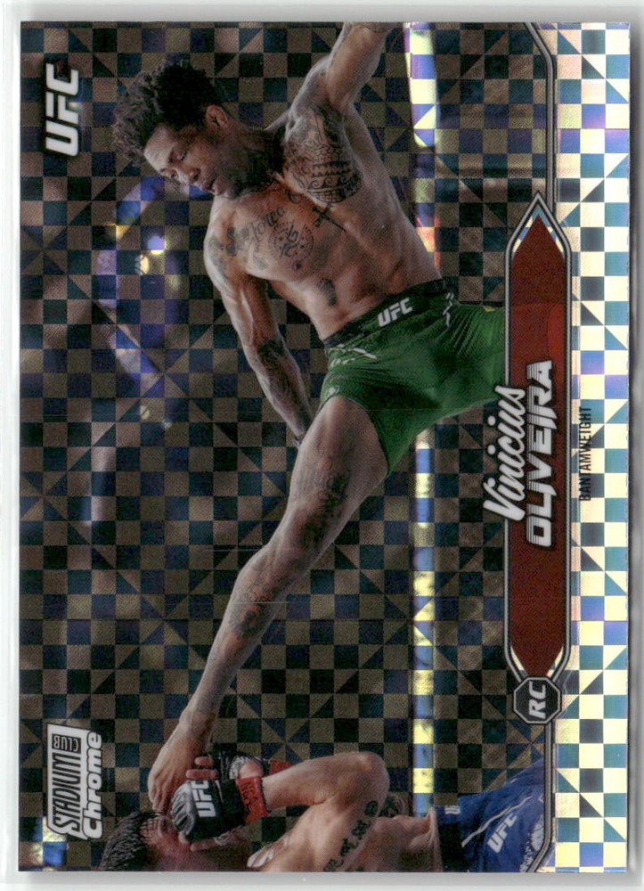 2025 Stadium Club UFC #C-59 Vinicius Oliveira Chrome X-Fractor
