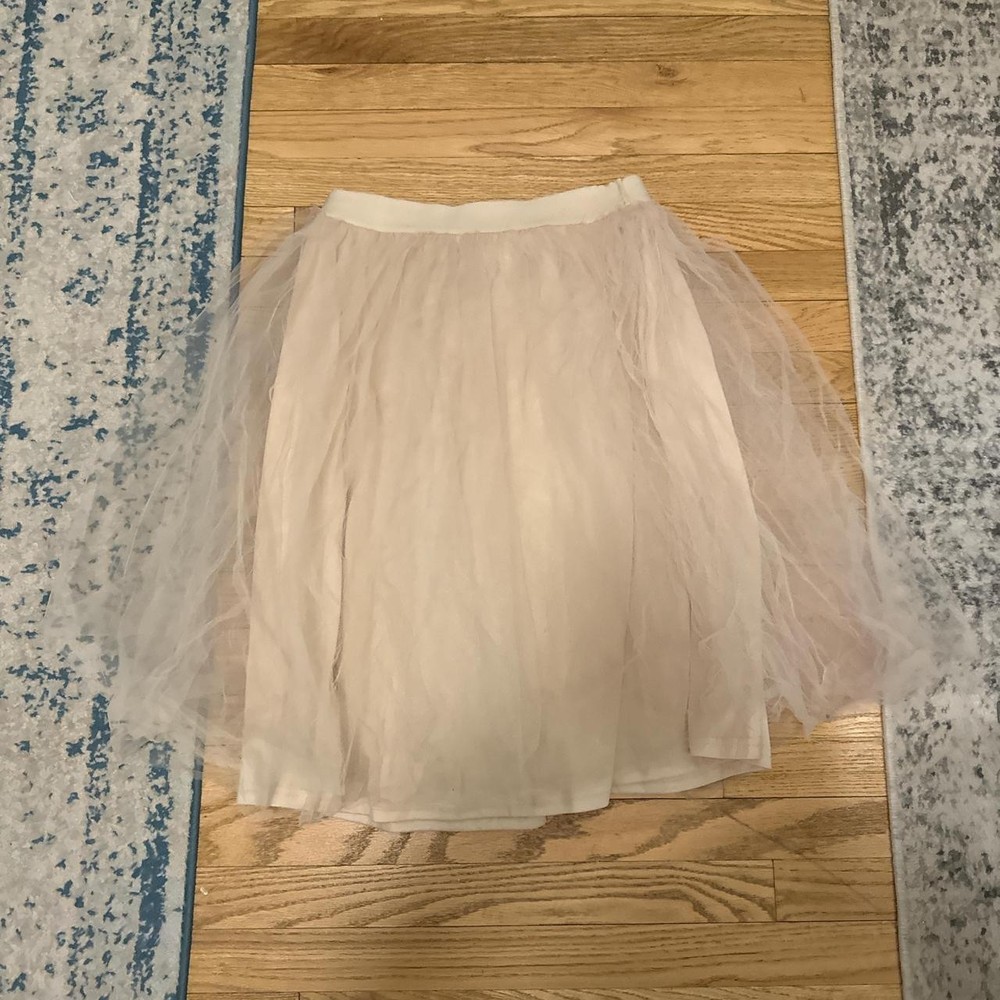Forever 21 mesh layered tulle skirt