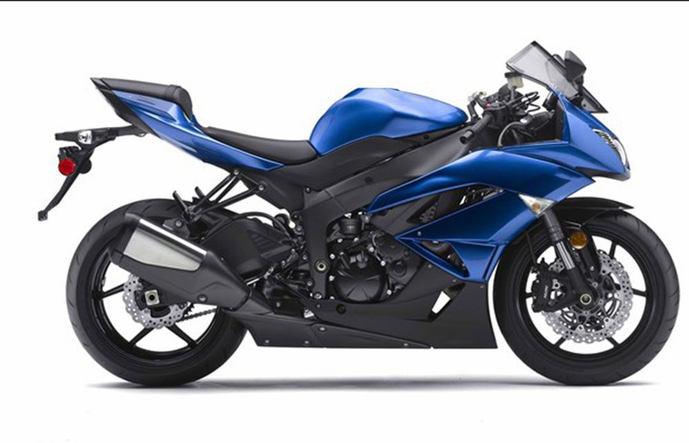 Black Blue Bodywork For Kawasaki ZX6R Ninja ZX-6R 2009 2010 2011 2012 Fairings