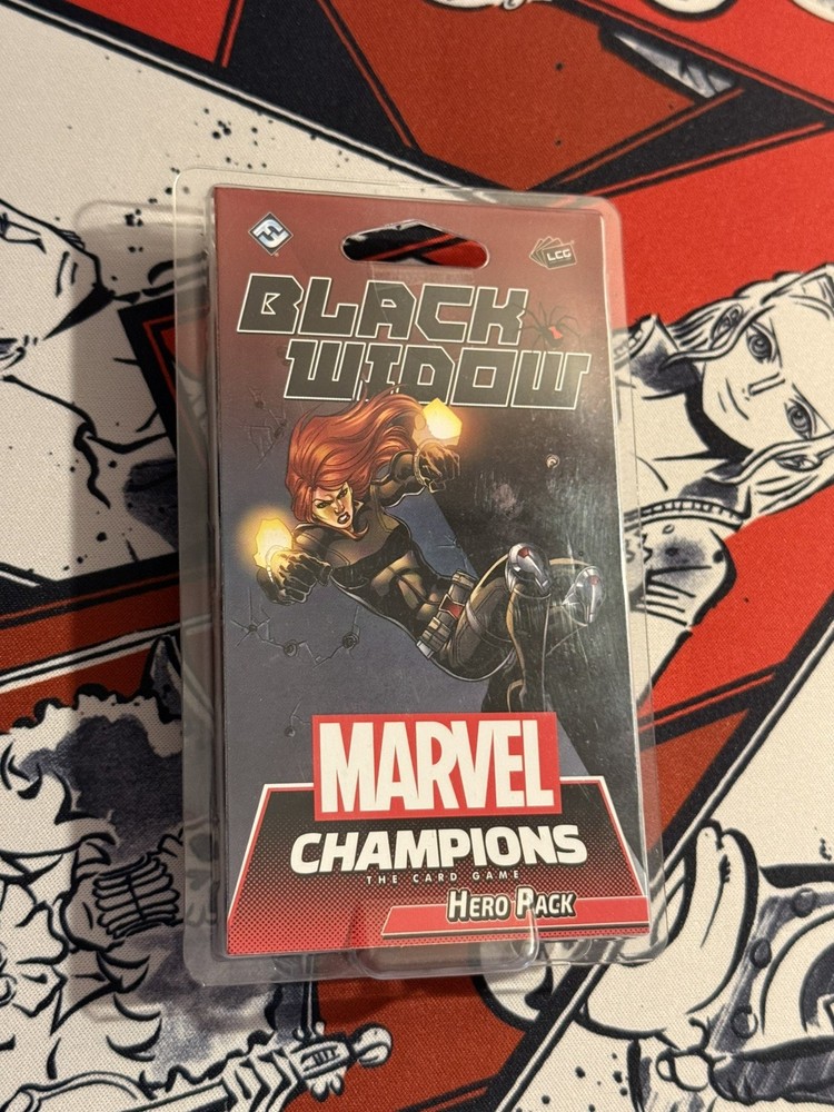 Black Widow Pack Marvel Champions LCG Board Card Game NIB FFG