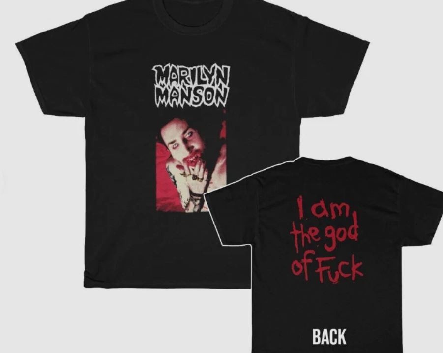 Marilyn Manson I Am The God of F T-Shirt