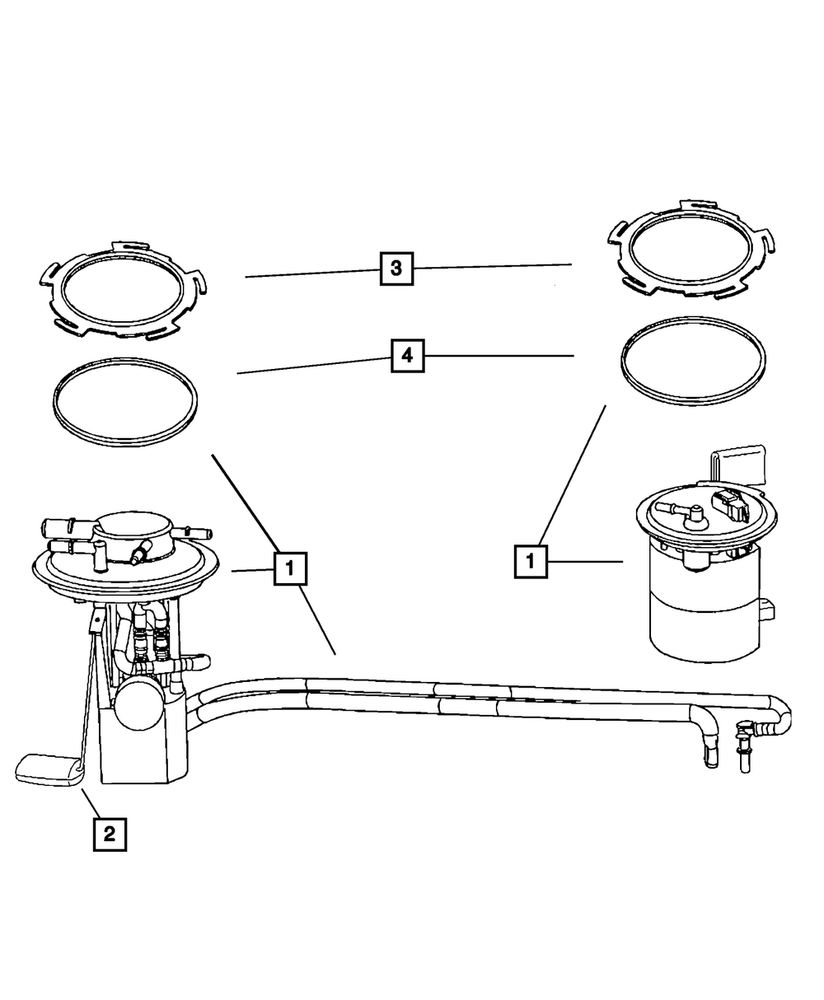 Genuine Mopar Cam Lock Ring 4809695AA OEM Replacement Part