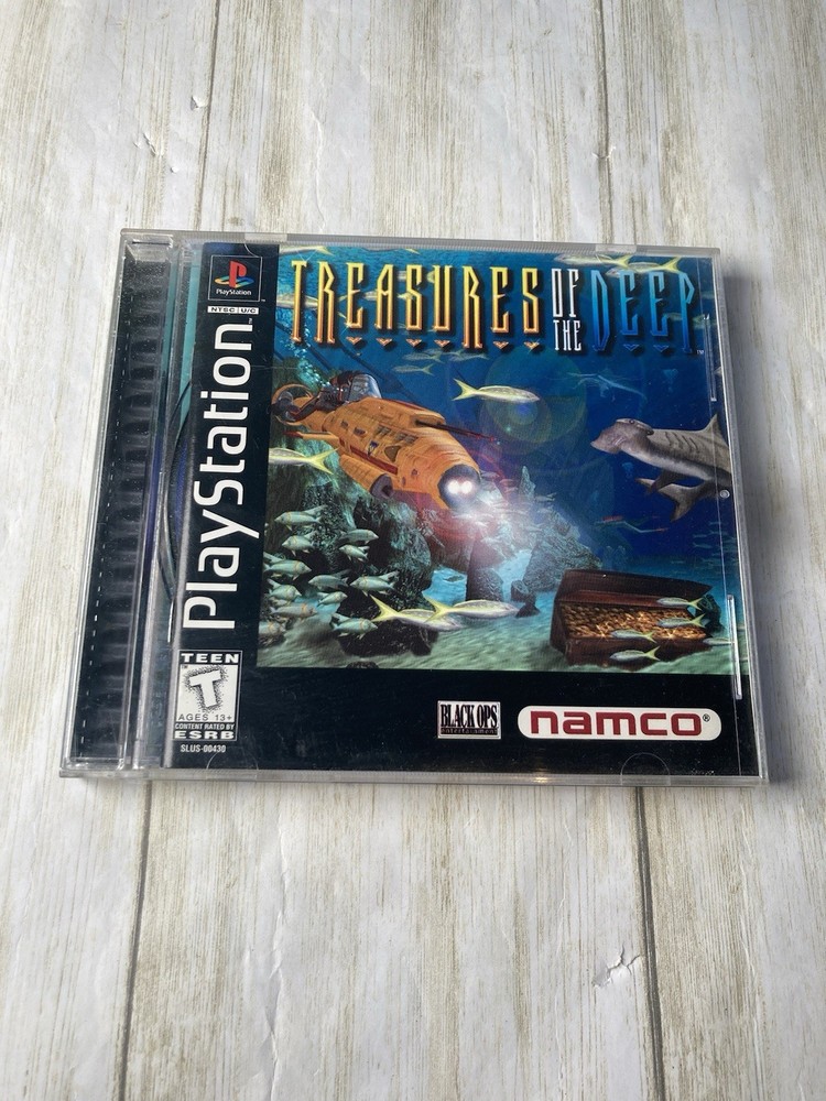 Treasures of the Deep (Sony PlayStation 1, 1997) PS1 CIB Complete Tested Working