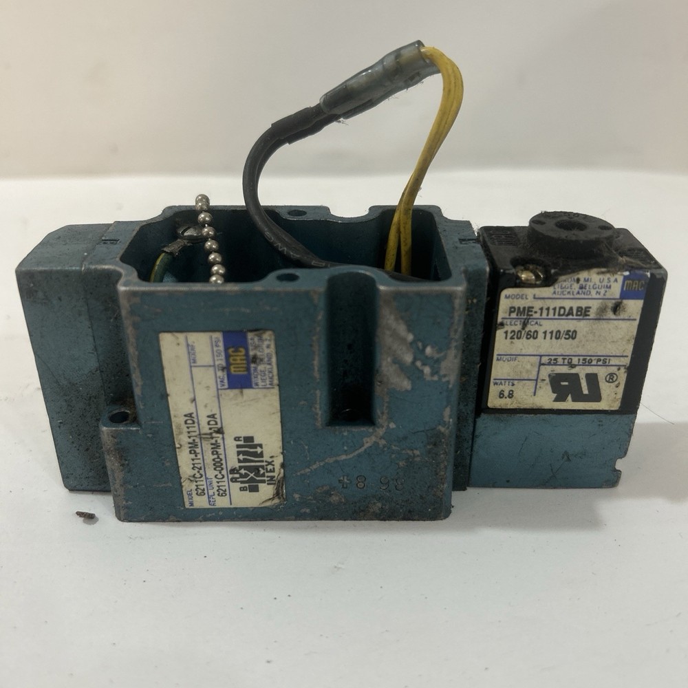 Mac 6211C-211-PM-111DA SOLENOID VALVE W/ PME-111DABE